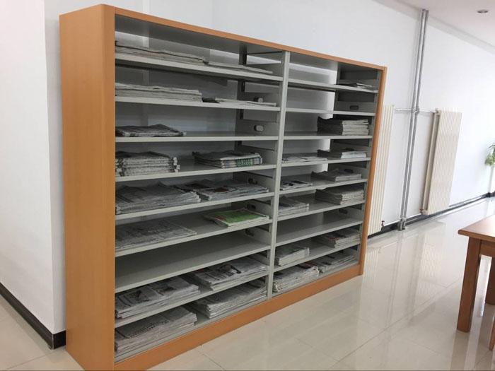 图书架安装实景